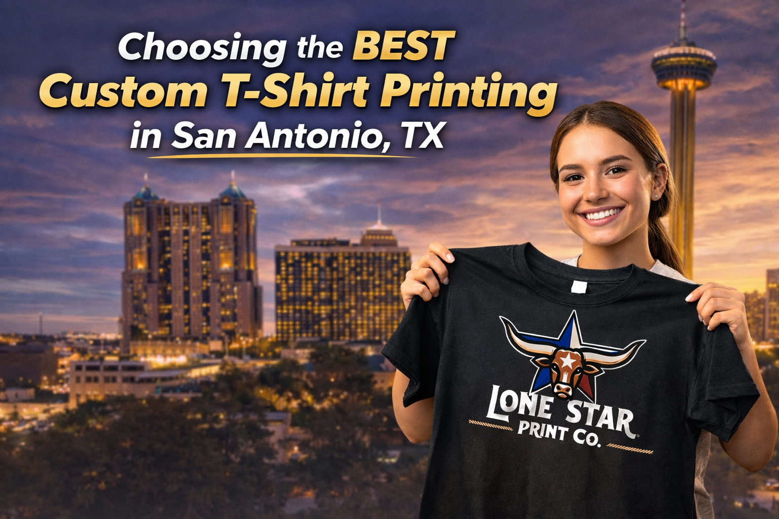 Best Custom T-Shirt Printing Services in San Antonio, TX - What to Look For
