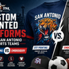 Custom Printed Uniforms for San Antonio Sports Teams — DTF vs. Embroidery