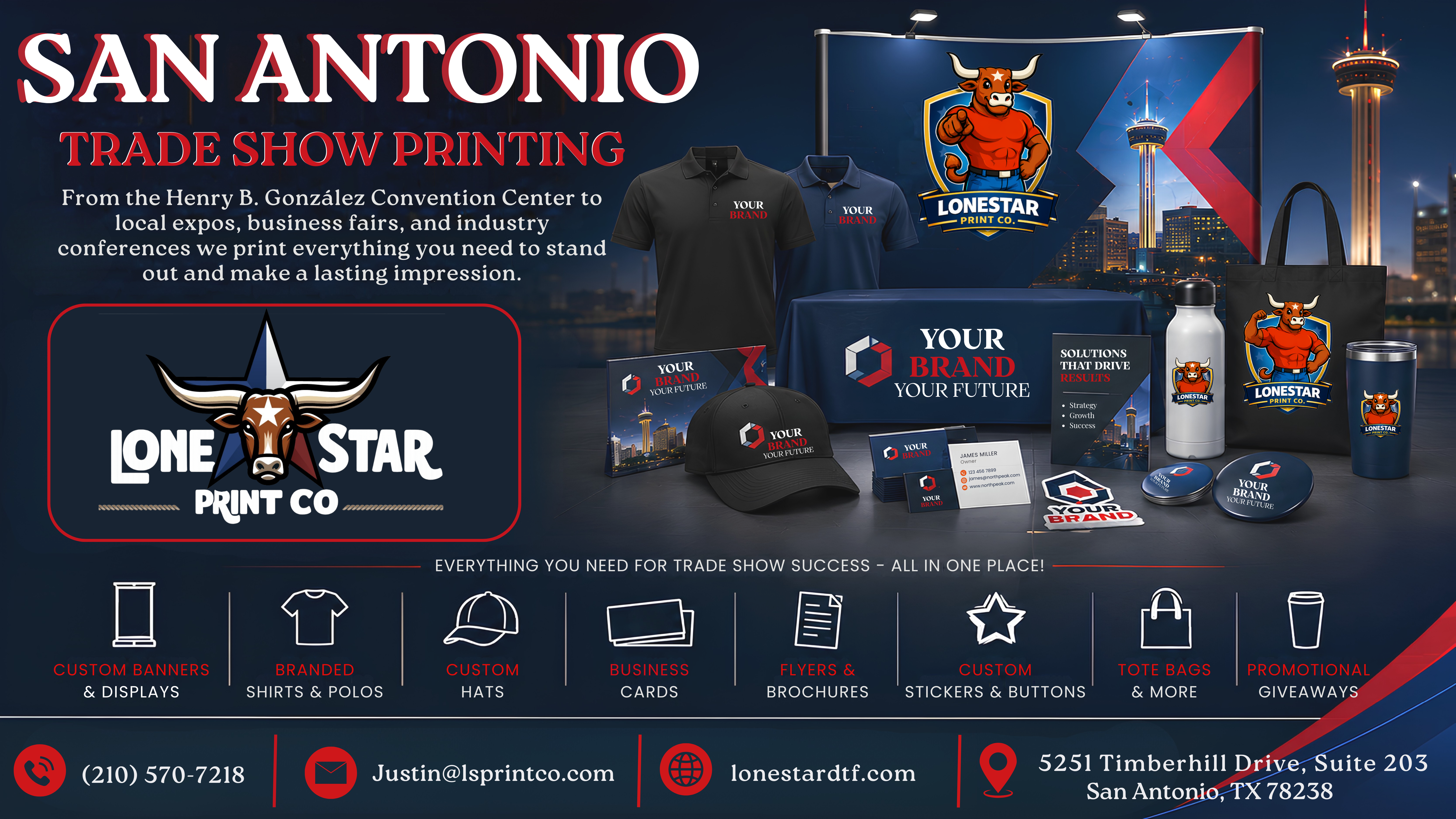 Custom Tumblers & Drinkware Printing in San Antonio — Personalized Cups, Mugs & Stanley Wraps