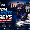 Custom Sublimated Jerseys for San Antonio Soccer, Basketball & Flag Football Leagues