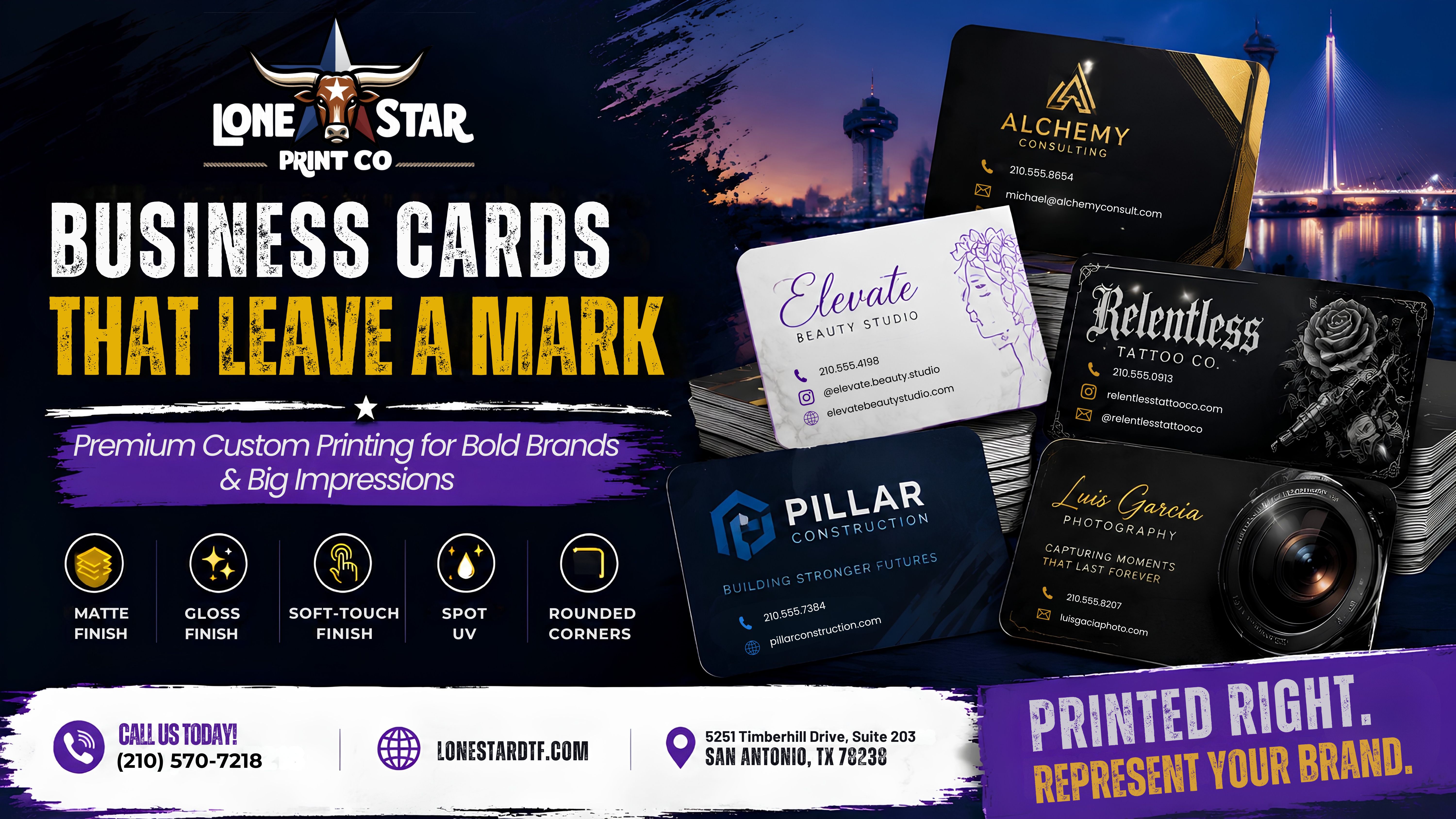 Business Cards That Get Kept: Custom Printing for San Antonio Entrepreneurs & Side Hustlers
