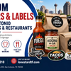 How San Antonio Food Trucks & Restaurants Use Custom Stickers and Labels to Build Their Brand