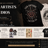 Custom Merch for San Antonio Tattoo Artists & Studios — DTF Shirts, Stickers & Branded Gear