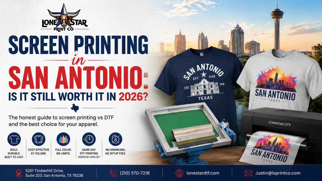 Screen Printing in San Antonio: Is It Still Worth It in 2026?