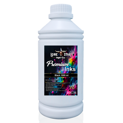 Premium DTF Black Ink – Deep Density, Clean Detail v2