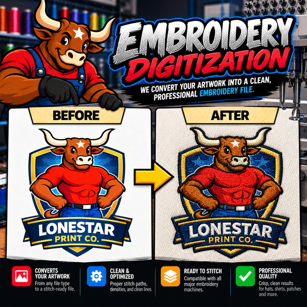 Embroidery Digitization Service