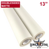 LSDTF 13" x 328FT Double Sided Matte INSTANT Hot Peel DTF Transfer Film