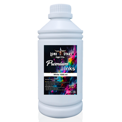 Premium DTF White Ink – Ultra Opaque, Vibrantly Efficient v2